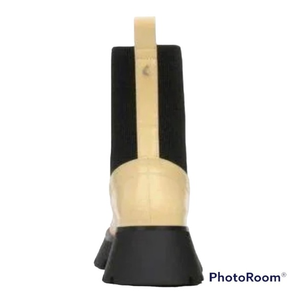 CIRCUS by SAM EDELMAN LESLIE LUG SOLE BOOTS EGG SHELL  9 M NEW - Picture 3 of 4